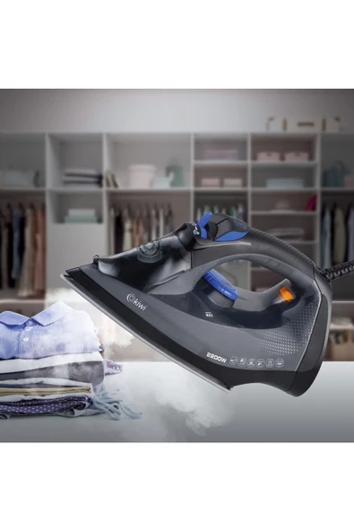 Kiwi KSI-6322 Mavi 2200 W Buharlı Ütü - 2
