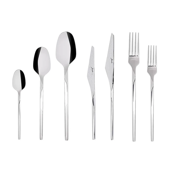 Jumbo 5100 Quartz 84 Parça 12 Kişilik Çatal Kaşık Bıçak Takımı - 2