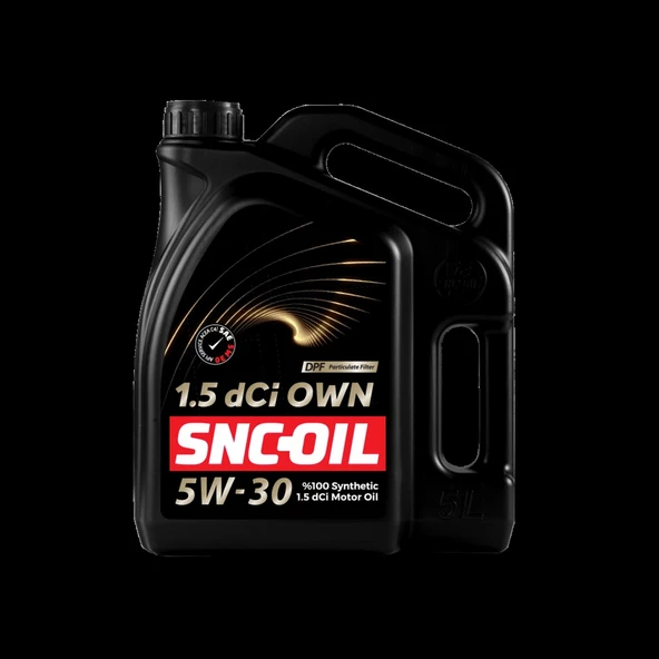 SNC-OIL 5W-30 Motor Yağı DPF Partiküllü 5 Litre - 2
