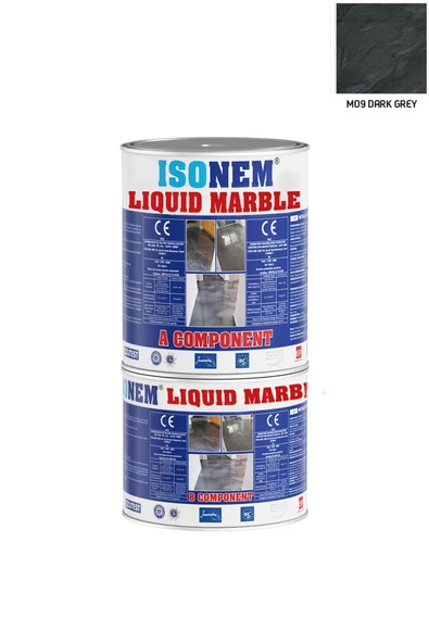 Isonem Liquid Marble Sıvı Mermer 1 kg - Resim 7