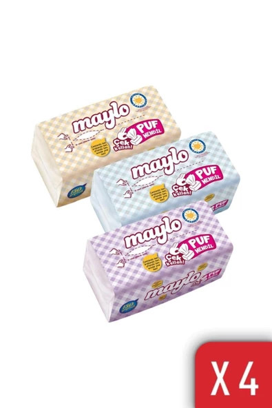 Puf Mendil 150 Yaprak 4'lü Paket