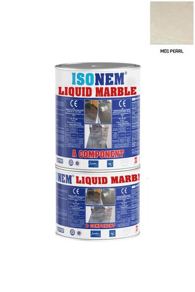 Isonem Liquid Marble Sıvı Mermer 5 kg - 4