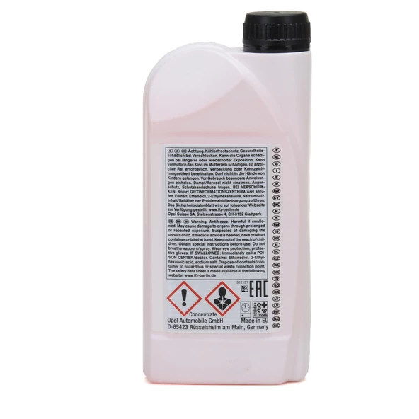 GM DexCool Kırmızı Antifriz 1 Litre Orijinal - 2