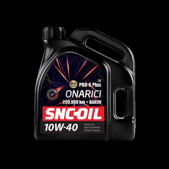 SNC-OIL Bakım Pro-S Plus XL Onarıcı 10W-40 Motor Yağı 4 Lt