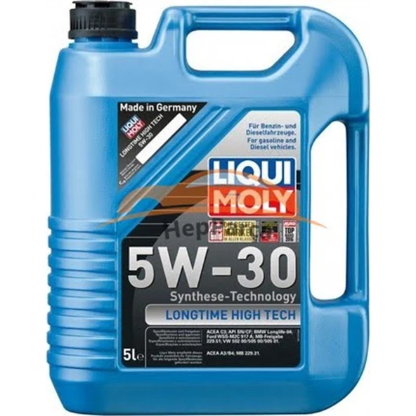 Liqui Moly Longtime High Tech 5W30 Motor Yağı 5 Litre