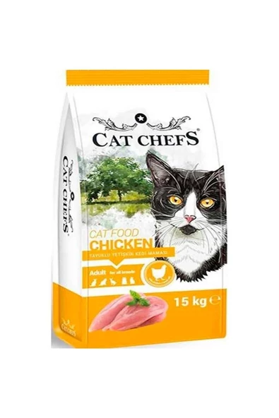 Cat Chefs 15 Kg Tavuklu Kuru Maması