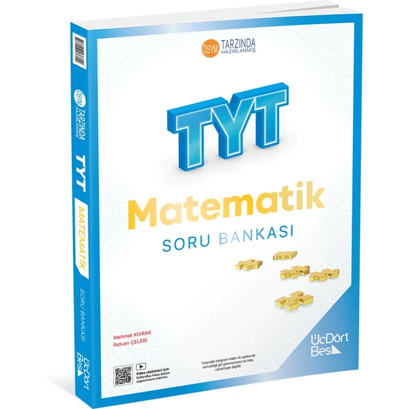 ÜçDörtBeş Yayınları TYT Matematik Soru Bankası