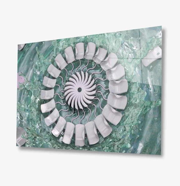 Dekoratif ve Modern Cam Tablo ürün görseli