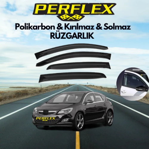 Periboia Perflex Polikarbon Kırılmaz Rüzgarlık V2 Mugen Opel Astra H 2004-2009