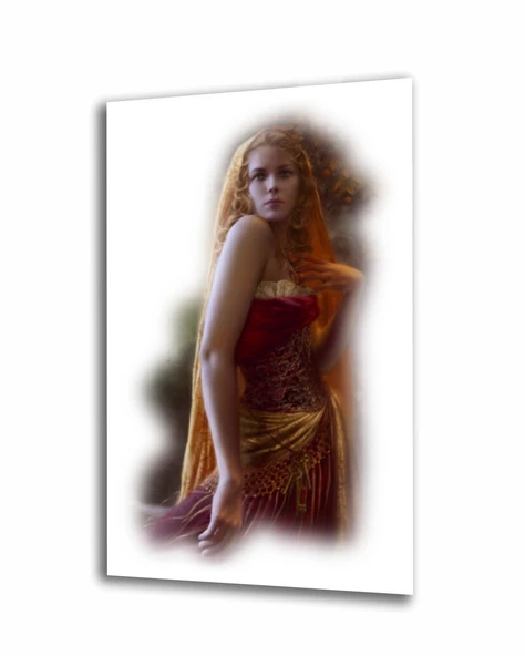 Kadınlar Dekoratif ve Modern Cam Tablo ürün görseli