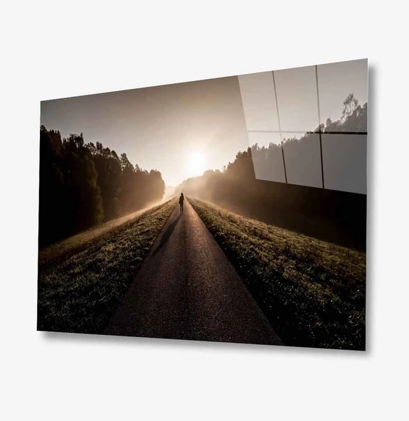 Doğa Dekoratif ve Modern Cam Tablo