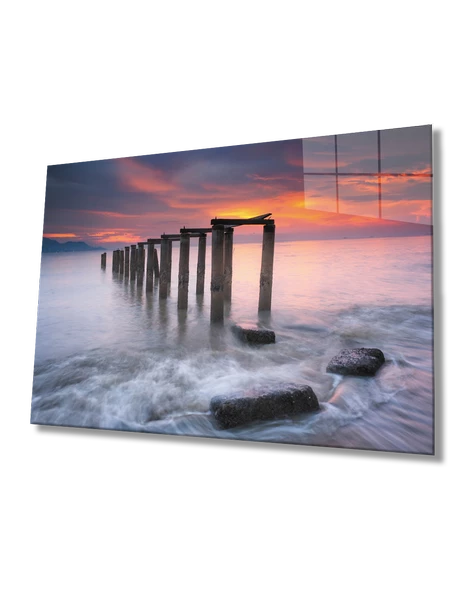 Gün Batımı Deniz Sunset Sea Table