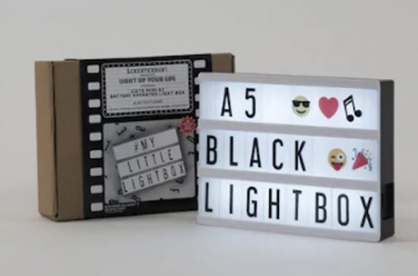Lightbox Işıklı Pano A5 Dekoratif Led Aydınlatma Gece Lambası