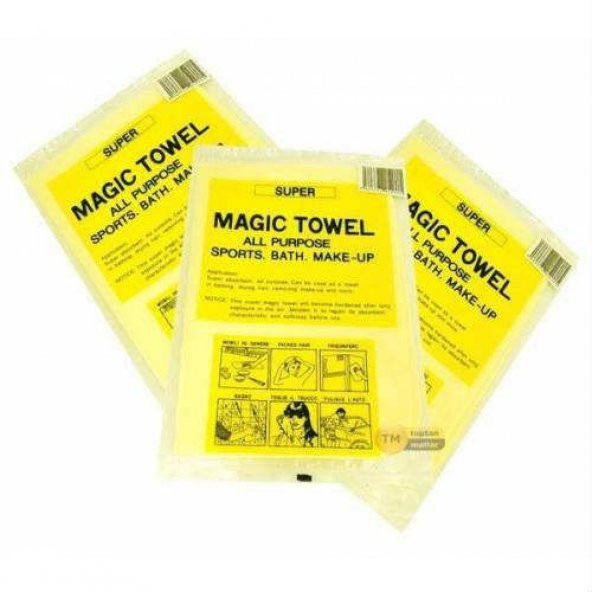 Magic Towel Islak Sihirli Bez Temizlik Bezi