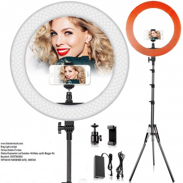 DEYATECh Youtube kit 480led Makyaj ve Kuaför çekim Işığı - 2