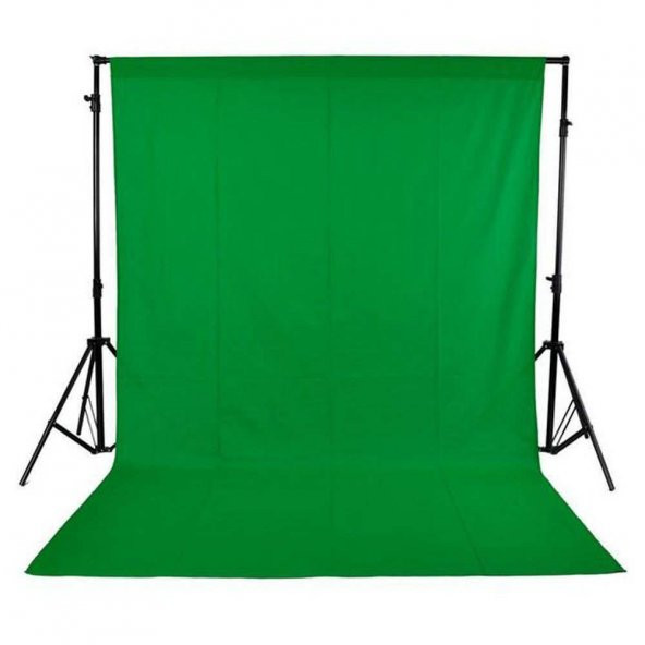Deyatech Chromakey-Green Screen Greenbox Yeşil Fon Perde(3 x 6 m)