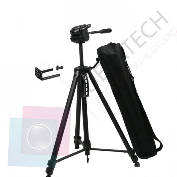 Weifeng 170cm Pro Plus 3570 Tripod Canon Nikon DSLR Cep Telefonu - 2