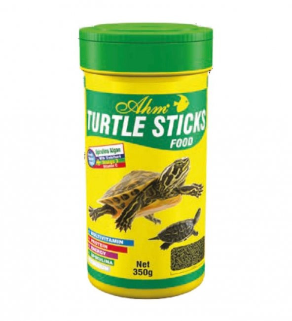 Ahm Kaplumbağa Yemi Turtle Sticks Green 1000 ml