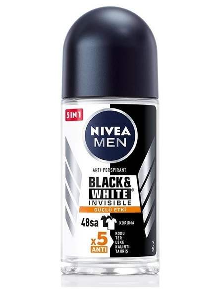 Nivea Erkek Roll-On 50 ML Invisible Güçlü Etki