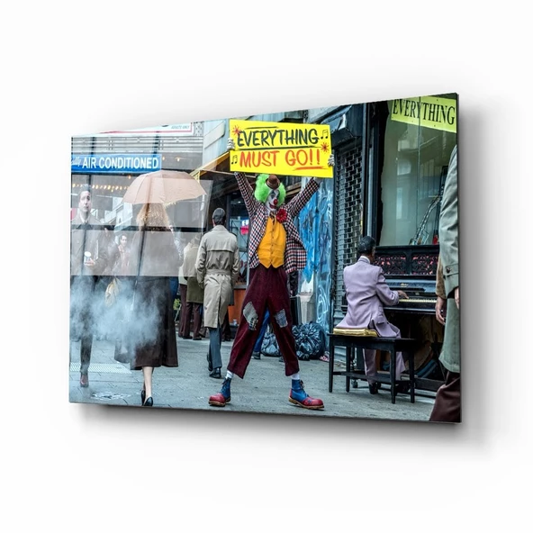 Joker Dekoratif ve Modern Cam Tablo