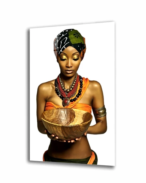 Kadınlar Dekoratif ve Modern Cam Tablo ürün görseli