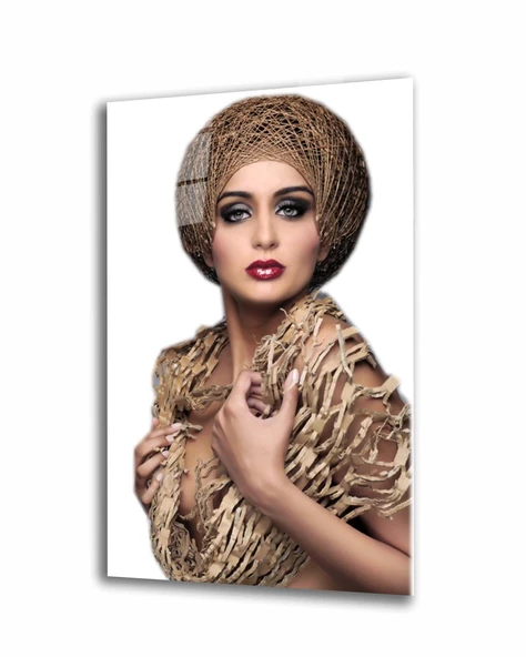 Kadınlar Dekoratif ve Modern Cam Tablo ürün görseli 1