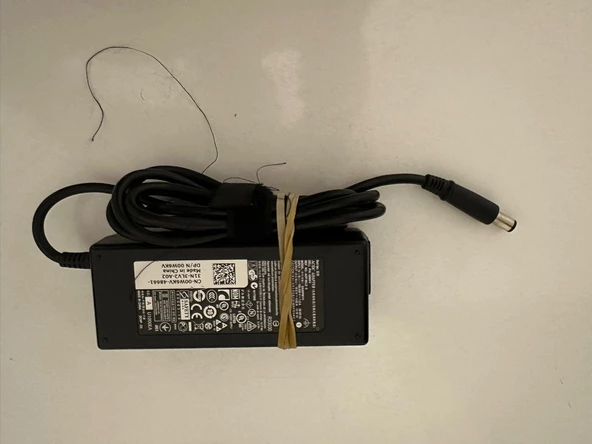 ORJİNAL Dell 0W6KV  (19.5V 4.62A 90W) Notebook Adaptör Şarj Aleti 2.EL KULLANILMIŞ