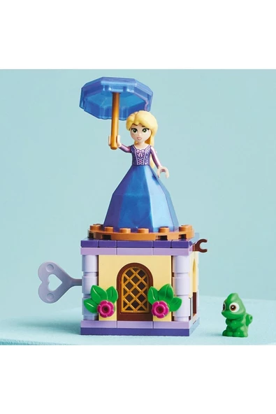 LEGO Disney Dönen Rapunzel 43214 - 5 Yaş ve Üzeri Çocuklar İçin Yapım Seti (89 Parça)