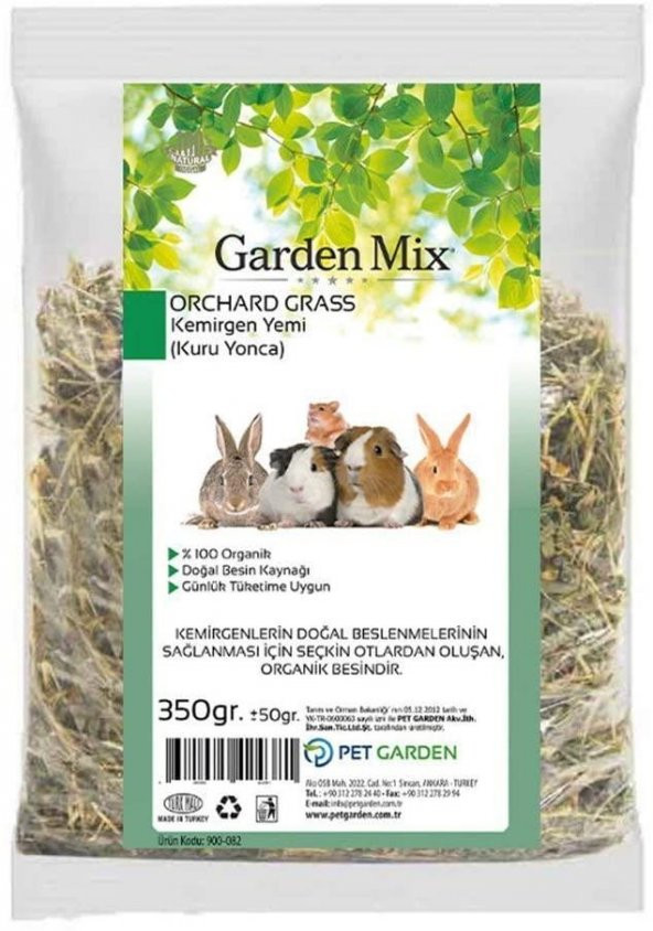 Gardenmix Kemirgenler İçin Kuru Yonca