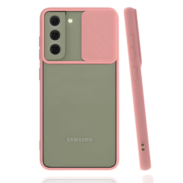 Galaxy S22 Plus Kılıf Lensi Sürgülü Kamera Koruyucu Kılıf - Resim 8