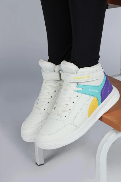 Jump 29185 Boğazlı Sneaker Ortopedik Çocuk Spor Ayakkabı - 9