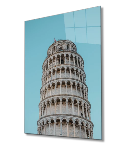 Geometrik Mimari Dekoratif ve Modern Cam Tablo