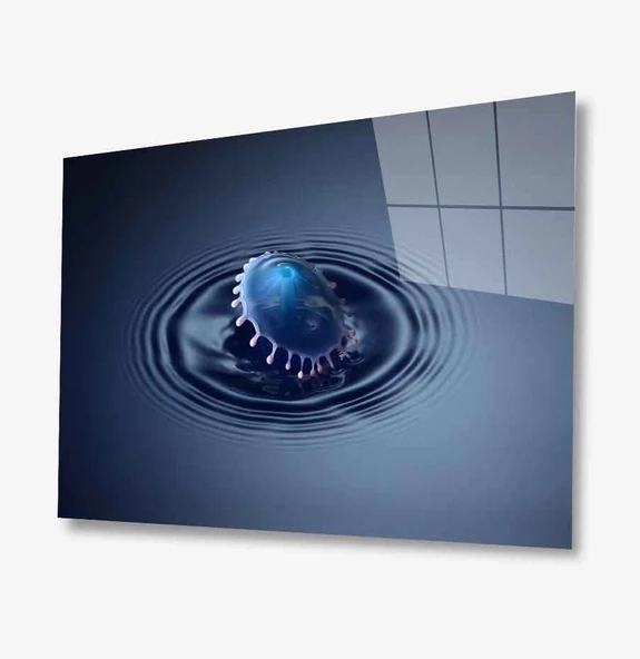 Dekoratif ve Modern Cam Tablo ürün görseli 1