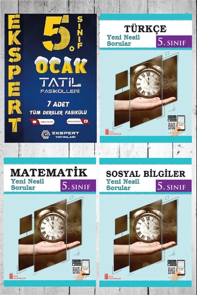 Ata 5.Sınıf Yarıyıl Tatil Seti