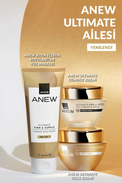 Avon  Altın İçeren Soyulabilen Yüz Maskesi - 2