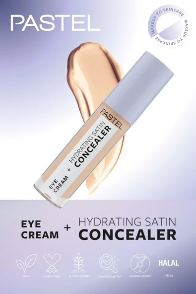PASTEL EYE CREAM + HYDRATING SATIN CONCEALER 63 - 3
