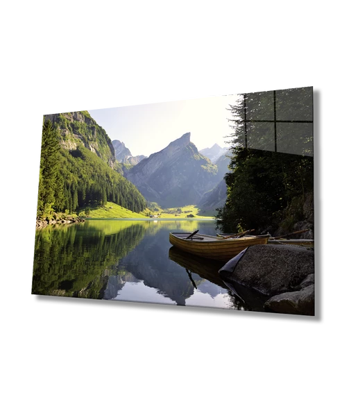 Manzara Dekoratif ve Modern Cam Tablo   View ürün görseli