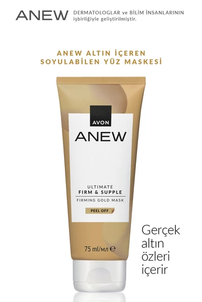 Avon  Altın İçeren Soyulabilen Yüz Maskesi