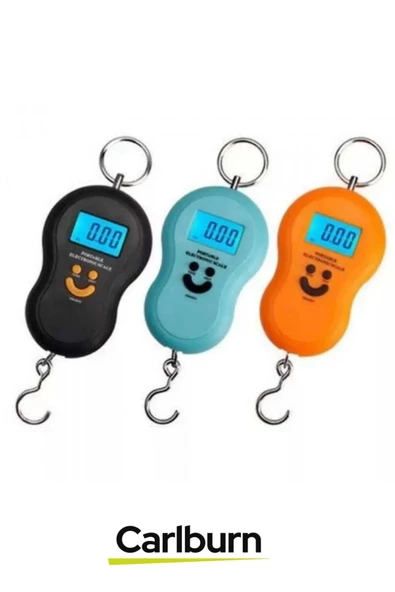 Premium Lcd Ekran Seyahat Bavul Ağırlık Tartı Dijital Çok Amaçlı Taşınabilir Bagaj Tartısı Max 50 Kg - 2