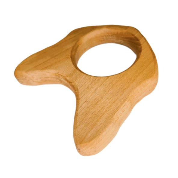 Diş Kaşıyıcı Kedi Doğal Ahşap - 4