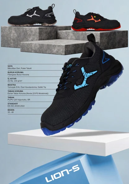 eser x workwear - Lion S2 İş Ayakkabısı - 5