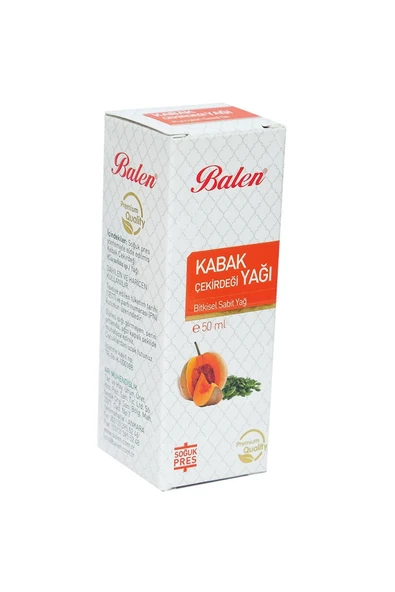 Balen Kabak Çekirdeği Yağı 50 ml - 3