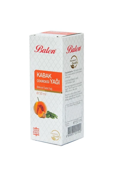 Balen Kabak Çekirdeği Yağı 50 ml - 4