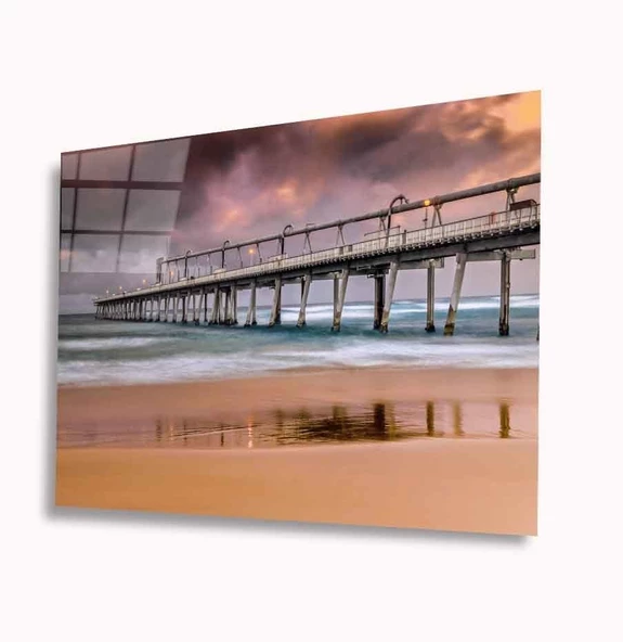 Manzara Dekoratif ve Modern Cam Tablo ürün görseli