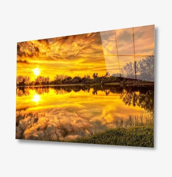 Doğa Dekoratif ve Modern Cam Tablo ürün görseli