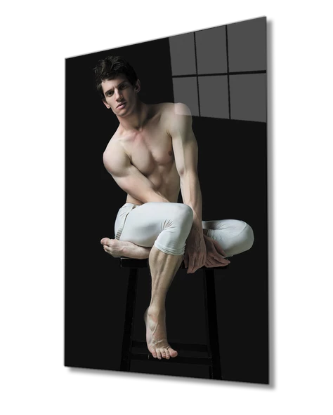 Balerin Dekoratif ve Modern Cam Tablo ürün görseli