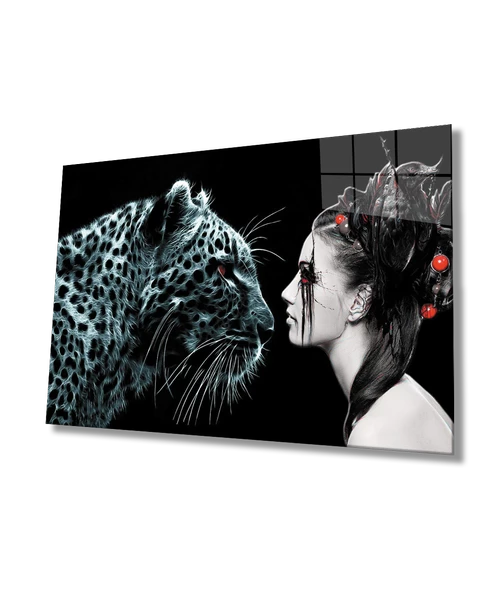 Kaplan ve Kadın ürün görseli 1