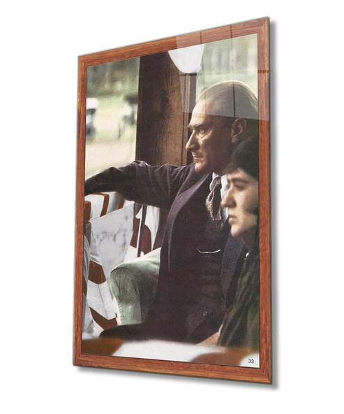 Atatürk Dekoratif ve Modern Cam Tablo