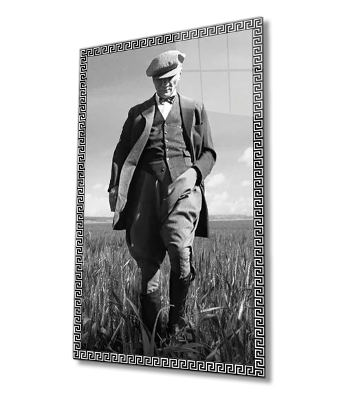 Atatürk Dekoratif ve Modern Cam Tablo ürün görseli