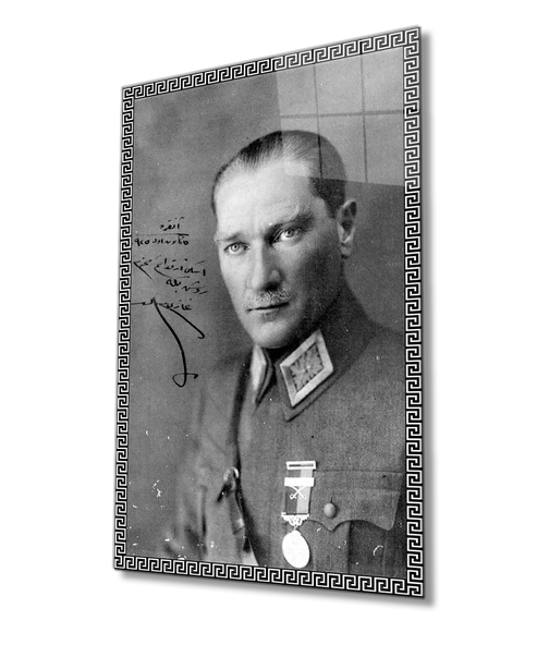Atatürk Dekoratif ve Modern Cam Tablo ürün görseli